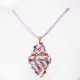 Symphony - Terence Rhombus M-Mauve Suedine - 1